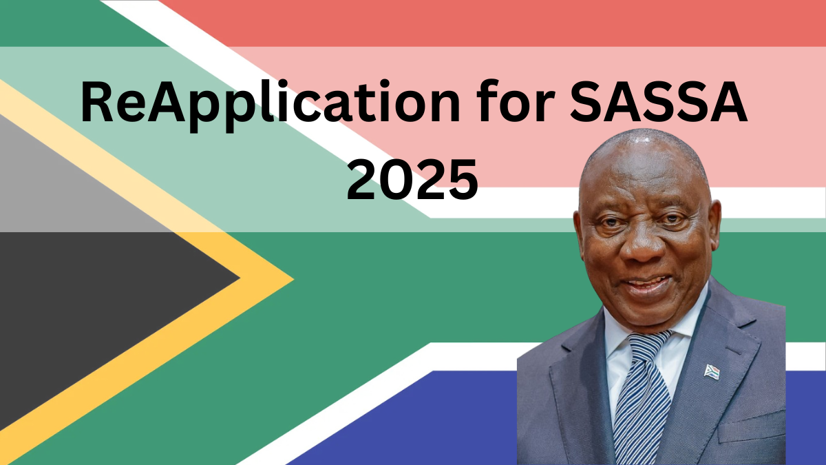 ReApplication for SASSA 2025, How to Check Re-Application Status for SRD Grants?