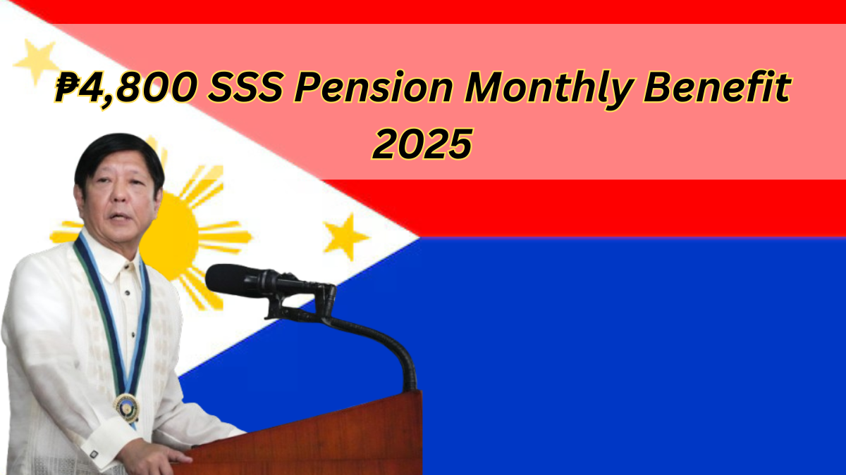 ₱4,800 SSS Pension Monthly Benefit 2025: Check Eligibility Criteria