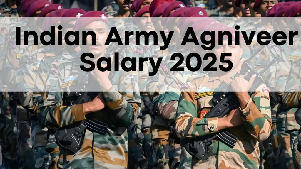 Indian Army Agniveer Salary 2025, Revised Pay & Benefits Post-8th Pay Commission