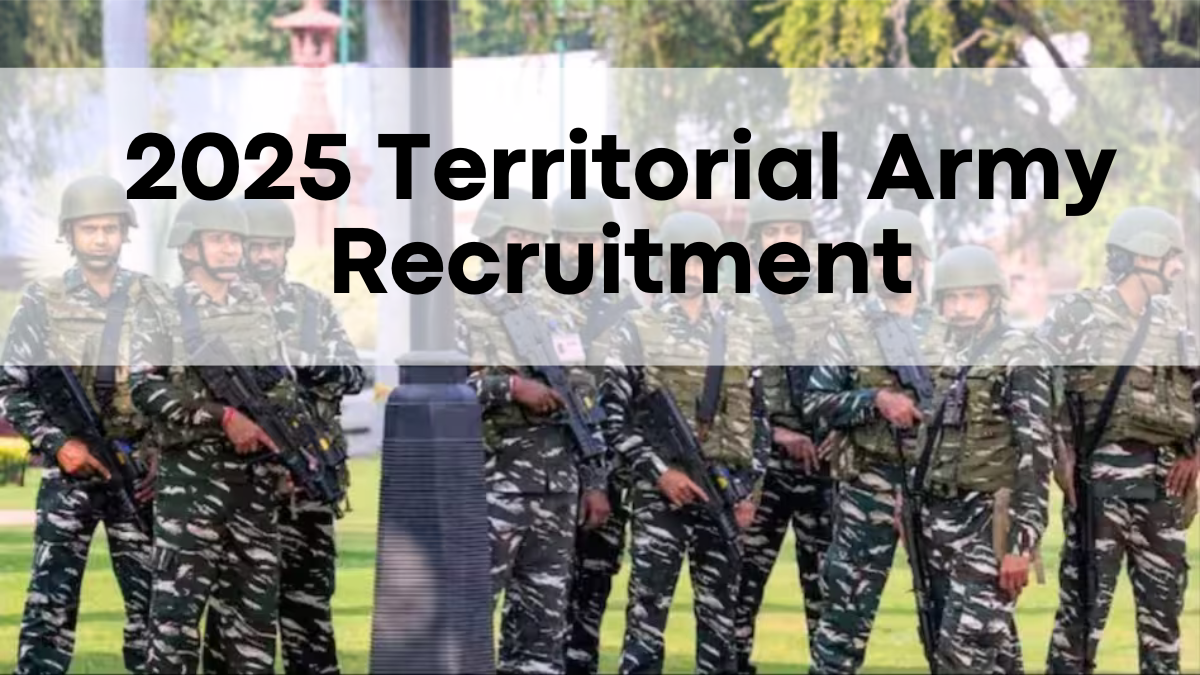 2025 Territorial Army Recruitment, How to Apply for TA Bharti Vacancies