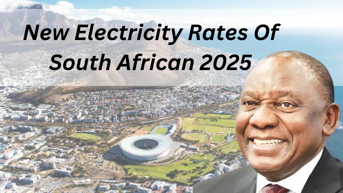 New Electricity Rates Of South African 2025